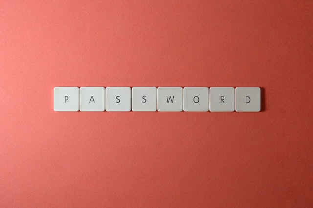 photo of password