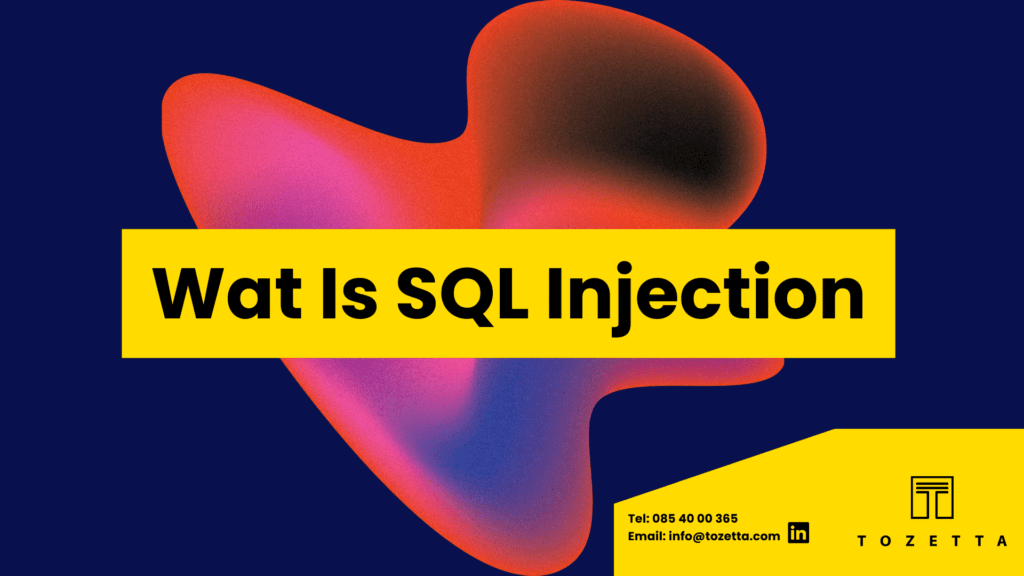 Wat is SQL injection