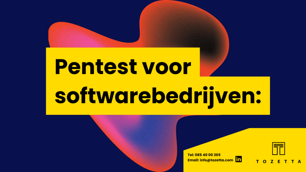 Pentest uitvoeren op een webapplicatie