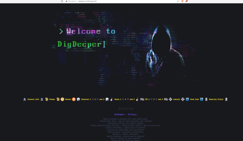 Hacker with a text that says welcome