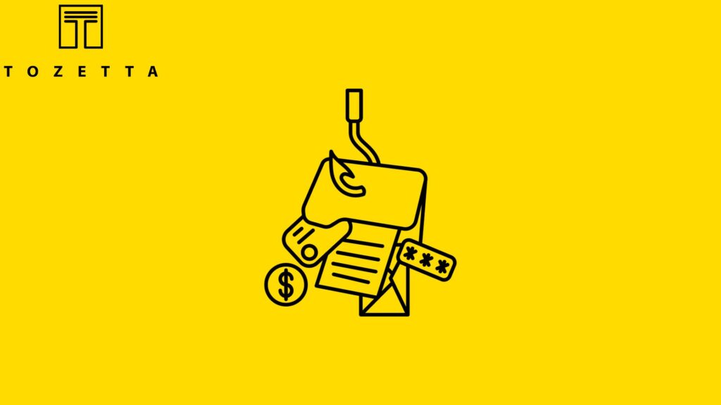 A fishing hook stealing data.